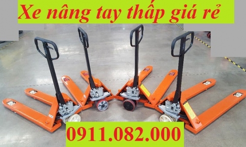  Đơn vị cung cấp xe nâng tay thấp 2,5 tấn 3 tấn giá rẻ tại tiền giang-