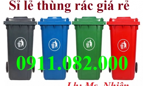 Nơi bán thùng rác giá rẻ tại vĩnh long- thùng rác 120 240 660, thùng r
