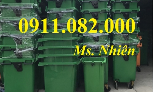  Sỉ lẻ thùng rác giá rẻ tại tiền giang- thùng rác 120l 240l 660l giá ư