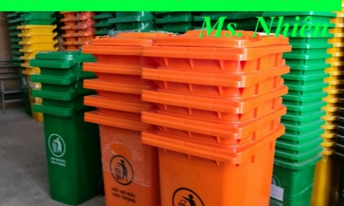 Thùng rác giá rẻ đầu năm- thùng rác 120 lít, 240 lít, 660 lít giá rẻ t