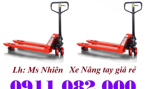  Xe nâng tay giá rẻ tại cần thơ- xe nâng tay mitsubishi hàng nhập khẩu